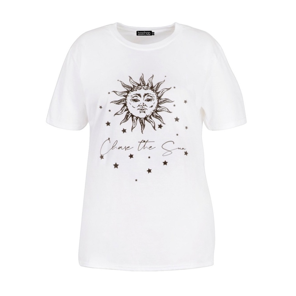 chase the sun tee | white - Picture 2 of 2